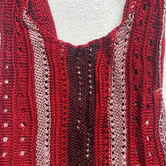 Free People Katies Crochet Top Fit Flare Mini Dres - Picture 4 of 7